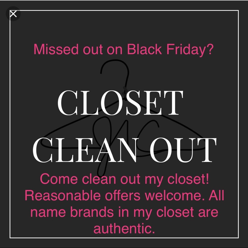 ✨✨✨Closet clean out! ✨✨✨
